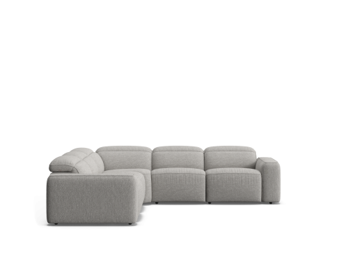 Suffolk 7 seat corner modular with zero-gravity electric recliners & electric headrests